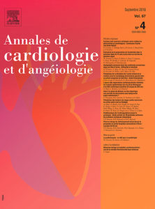 Annales de cardiologie et d'angéiologie Juillet 2017 - HPE..